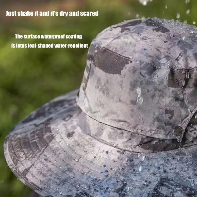 Solar-Powered Rechargeable Sun Hat - Breathable Beach Hat for Outdoor Adventures
